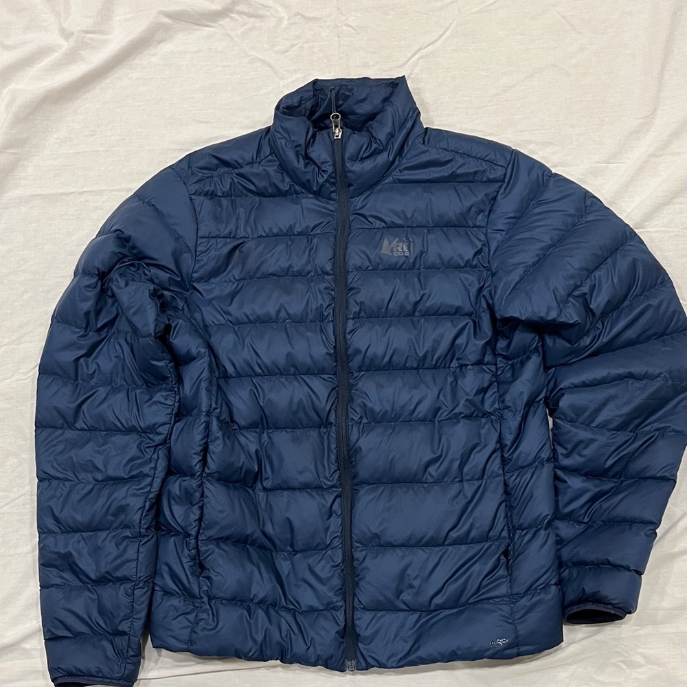 REI Navy Puffer Jacket
